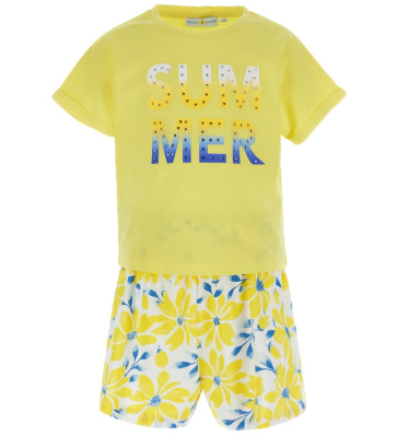 Комплект (футболка+шорты) для девочки