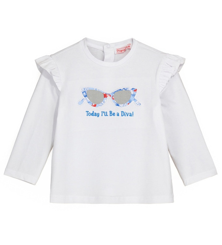 Лонгслив для маленькой девочки