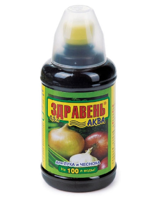 Удобрение Здравень АКВА для лука и чеснока