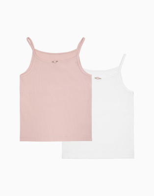 Набор из 2-х маек для девочки MB845