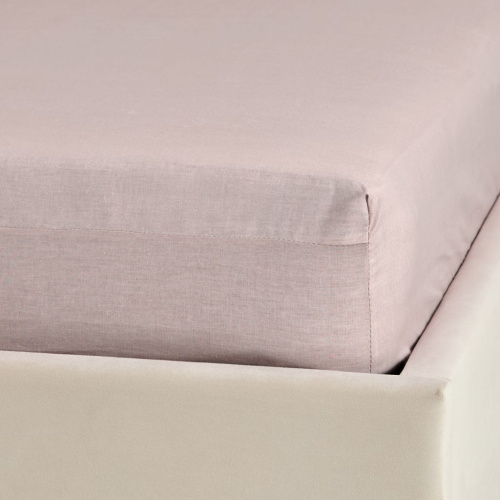 Простыня на резинке Cappuccino, перкаль