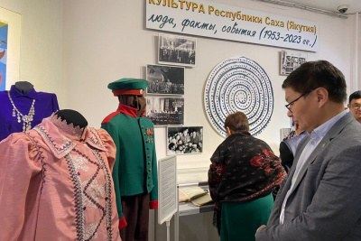 В Якутском музее им. Ем. Ярославского открылась выставка к 70-летию Минкультуры республики / ЯСИА Якутск Якутск Республика Саха (Якутия)