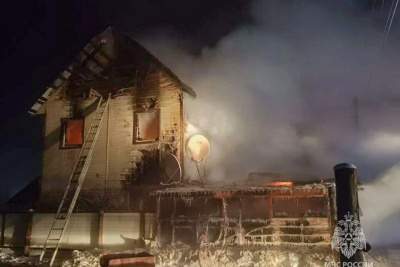 Пять человек погибли при пожаре в частном доме в Октемцах / ЯСИА   