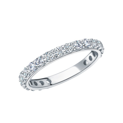 Золотое кольцо с бриллиантами природными