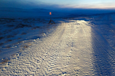 Открыт автозимник Тикси — Найба в Булунском районе Якутии / ЯСИА   