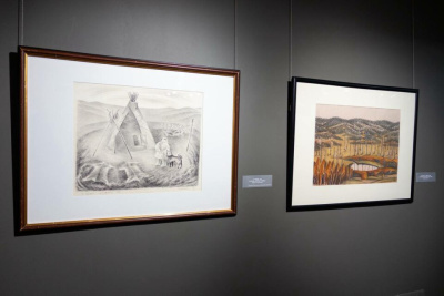 В Якутске открылась выставка художницы-графика Марии Рахлеевой / Майя Гоголева   