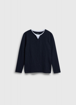 Лонгслив для мальчиков, Синий