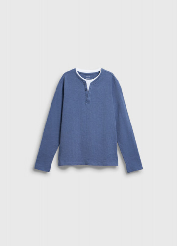 Лонгслив для мальчиков, Синий