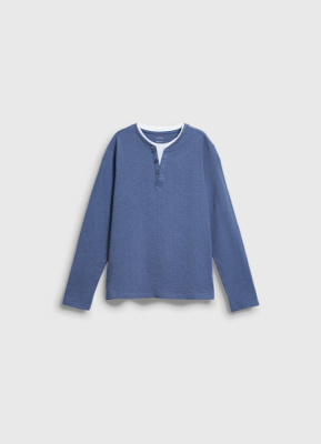 Лонгслив для мальчиков, Синий