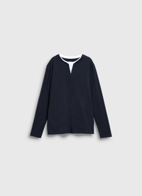 Лонгслив для мальчиков, Синий