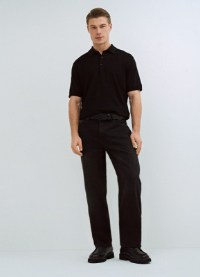 Прямые джинсы Straight, Серый