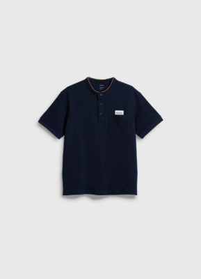 Поло с нашивкой для мальчиков, Синий