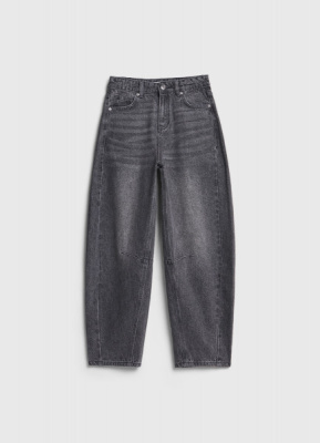 Джинсы Barrel для девочек, Серый