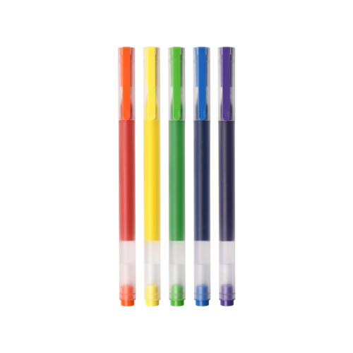Набор гелевых ручек Xiaomi High-capacity Gel Pen (5-pack)
