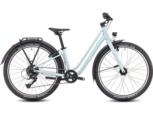 Подростковый велосипед Cube Ella 240, год 2025, цвет Зеленый-Белый