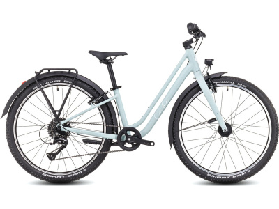 Подростковый велосипед Cube Ella 240, год 2025, цвет Зеленый-Белый