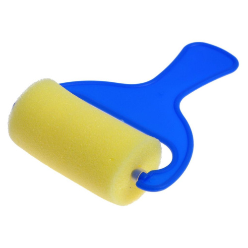 Валик Decola, поролон, плаcтиковая ручка, ширина 75 мм