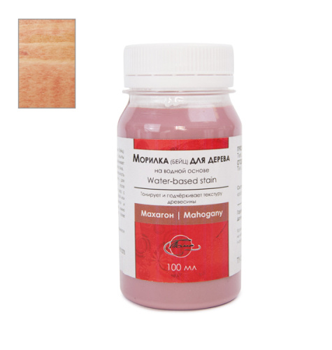Морилка (бейц) на водной основе Таир 100 мл Махагон
