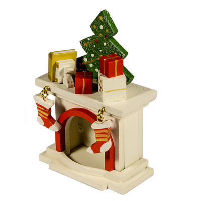 Игрушка деревянная "IDH Center" Камин 1013 K Tree