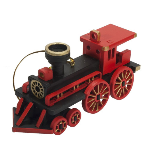 Игрушка деревянная "IDH Center" Ретро паровоз 9005