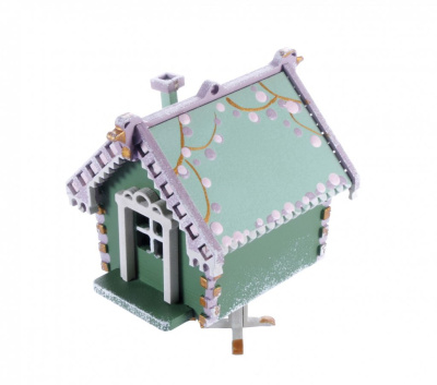 Игрушка деревянная "IDH Center" Избушка на курьих ножках 6011