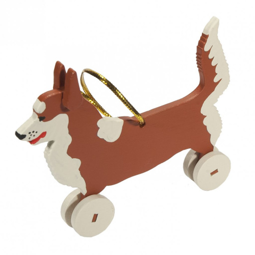 Игрушка деревянная "IDH Center" Корги 360-5