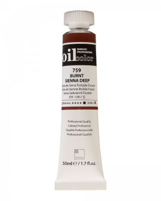 Масло ShinHanart "Professional" туба 50 мл №759 Сиена жженая насыщенная кат.A