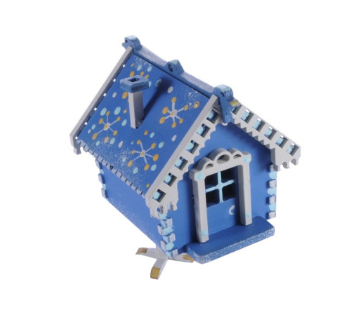 Игрушка деревянная "IDH Center" Избушка на курьих ножках 650-3