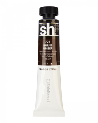Масло ShinHanart "Sh" туба 50 мл №721 Умбра жженая