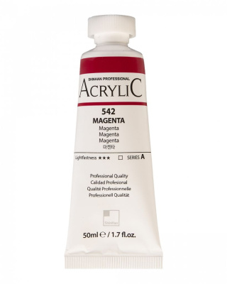 Акрил ShinHanart "Professional" туба 50 мл №542 Маджента кат.A