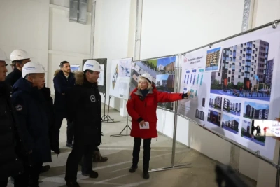 В микрорайоне Звездный возводят первый панельный дом из материалов завода ДСК / ЯСИА   