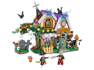 1233_MK Конструктор Хижина на Хэллоуин