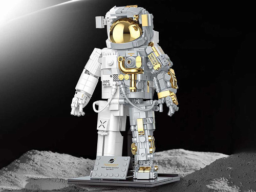 JK9116 Конструктор Астронавт в белом скафандре