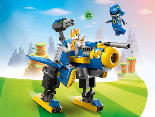 Sonic the Hedgehog 77002 Конструктор Циклон против Метал Соника