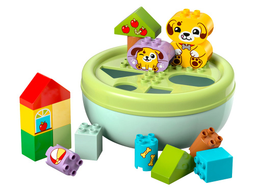 DUPLO 10441 Конструктор Сортировщик фигур: домик для щенков