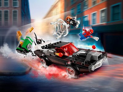 Super Heroes 76309 Конструктор Человек-паук против Маслкара Венома