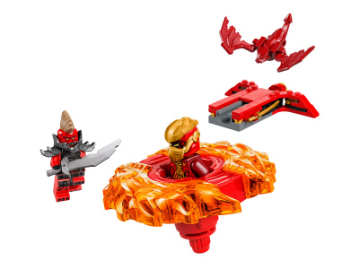 Ninjago 71823 Конструктор Дракон Кая спиннер Кружитцу