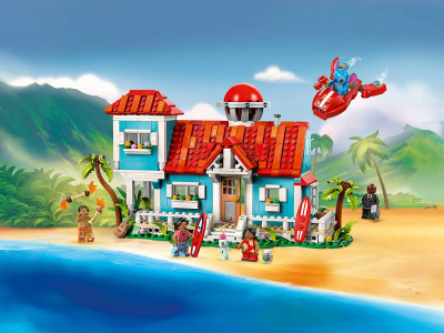 Disney 43268 Конструктор Пляжный домик Лило и Стича