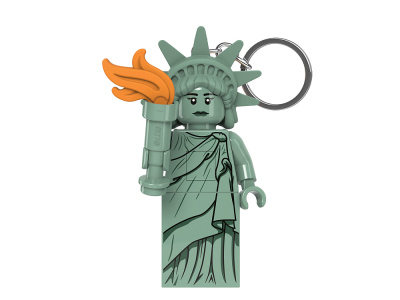 LGL-KE158H Брелок-фонарик Статуя Свободы