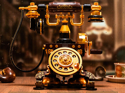 Retro 85018 Конструктор Ретро-телефон