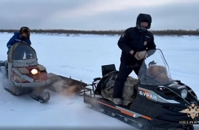 Сотрудник полиции спас трёх заблудившихся подростков в Кобяйском районе Якутии / ЯСИА   