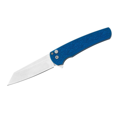 Cкладной нож Pro-Tech Malibu, сталь CPM MagnaCut, рукоять алюминий, синий