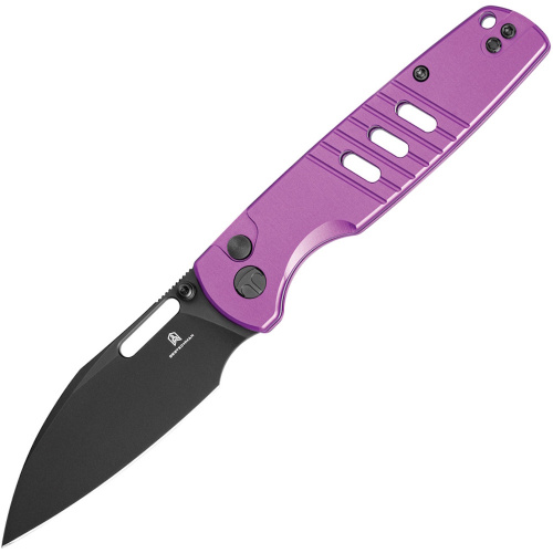 Складной нож Bestech Knives Man Vector, сталь D2, рукоять алюминий, фиолетовый