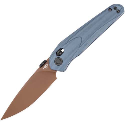 Складной нож Bestech Knives Mothus, сталь 14C28N, рукоять G10, серо-голубой