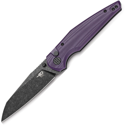 Складной нож Bestech Knives Snakebird, сталь 14C28N, рукоять G10, фиолетовый