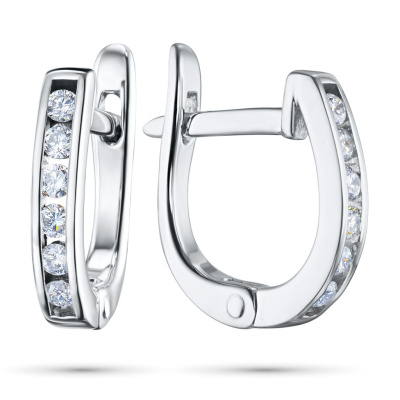 Серьги из серебра э0612сг05152100