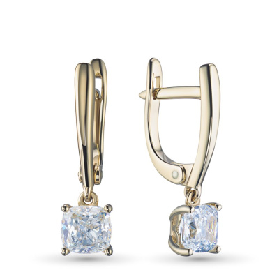 Серьги из желтого золота э0312сг12231169_white