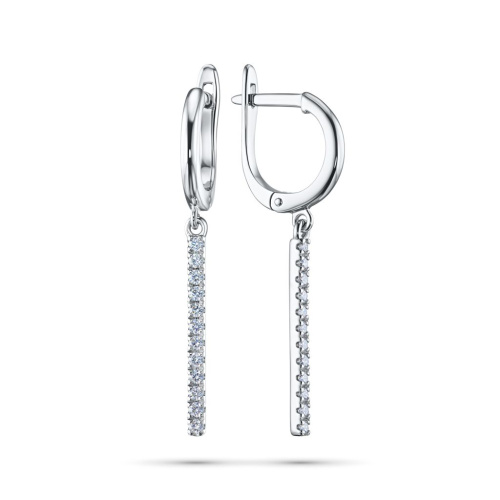 Серьги из серебра э0612сг01183500