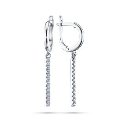 Серьги из серебра э0612сг01183500