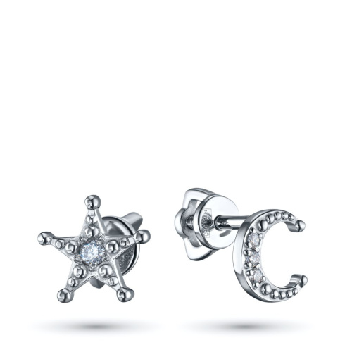 Пусеты из серебра э0612пс04202767